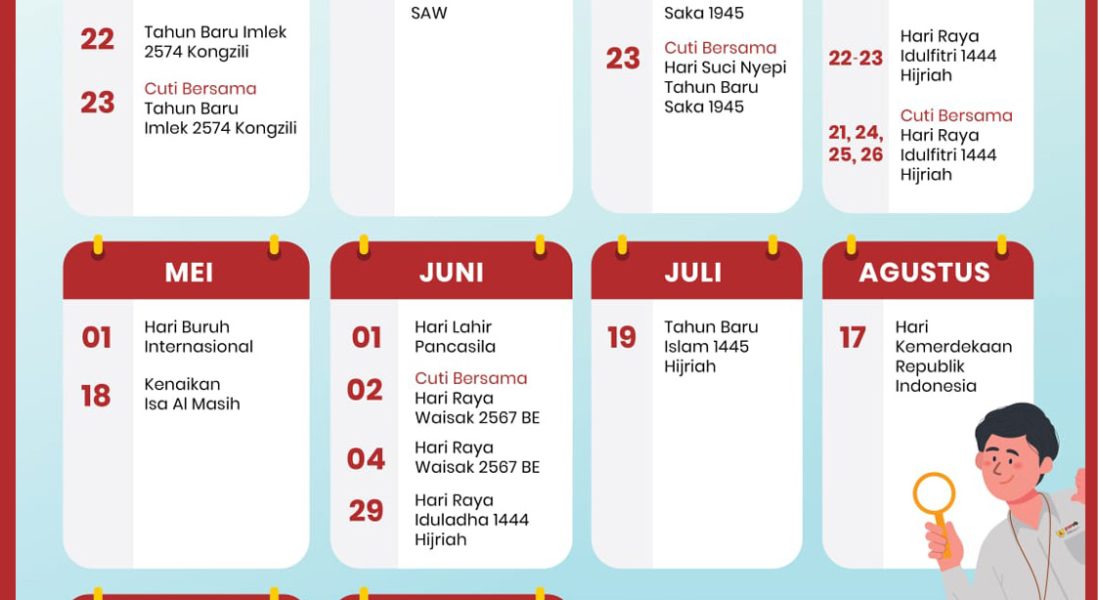 hari libur nasional dan cuti bersama 2023